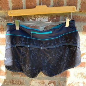 Lululemon speed shorts. Size 6.